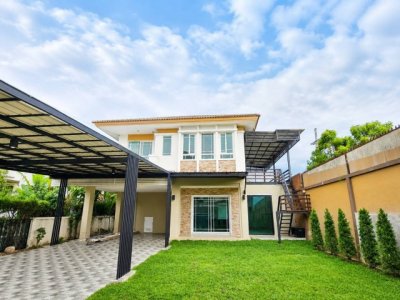 บ้านหลังริมสุด วิวเปิดโล่ง มีเทอเรสชั้น 2 พร้อมอยู่ - รูปที่ 3